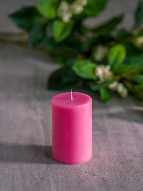 

Pure Home and Living Set Of 2 Pink Summer Small Candles