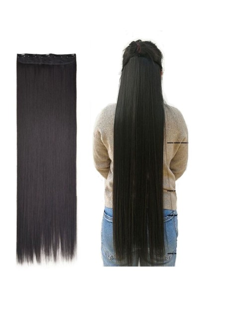 

Artifice Women Brown 5-Clips Hair Extension