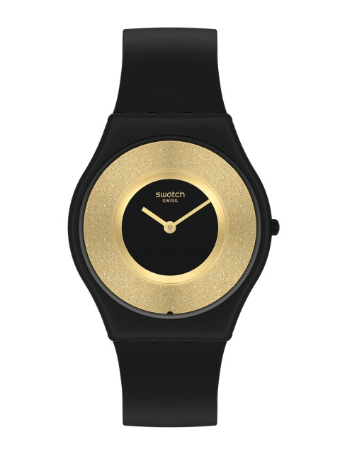 

Swatch Unisex Dial & Straps Analogue Watch SS08B101, Black