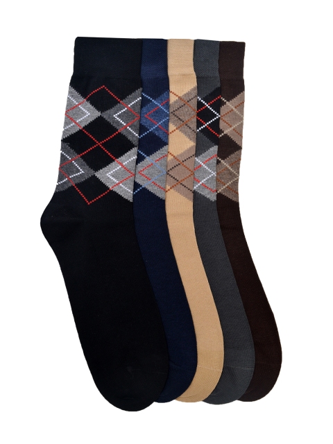 

MARC Men Set of 5 Above Ankle-Length Socks, Multi