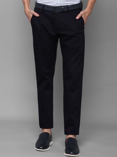 

Allen Solly Men Black Slim Fit Trousers