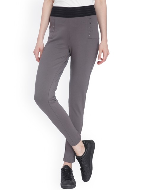 

Vero Moda Grey Ankle-Length Leggings