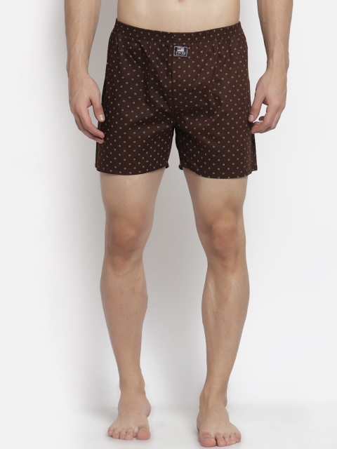 

TNG Men Maroon Printed Pure Cotton Boxers BXN-TNG-WIN