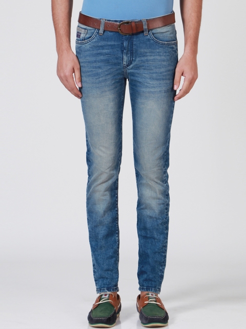 

Solly Jeans Co. by Allen Solly Men Blue Skinny Fit Mid-Rise Clean Look Jeans