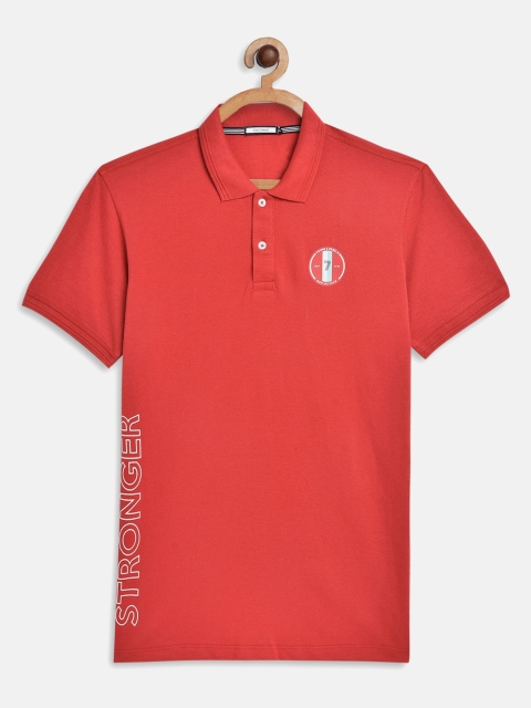 

Octave Boys Coral Polo Collar Applique T-shirt