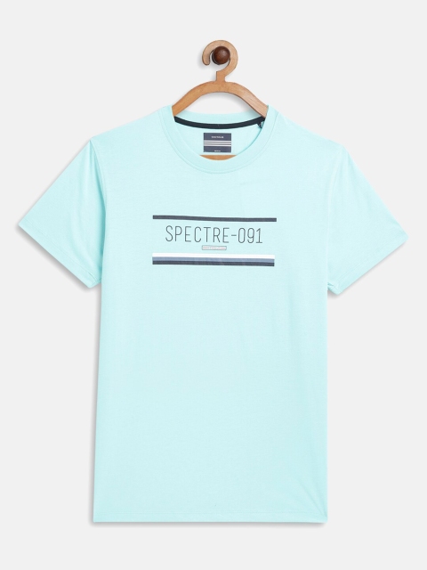 

Octave Boys Blue Typography T-shirt