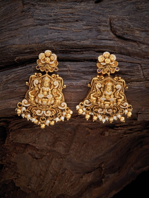 

Kushal's Fashion Jewellery Red Classic Drop Earrings