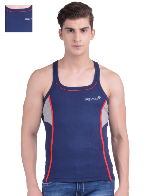 

Dollar Bigboss Blue Pack of 2 Innerwear Vests