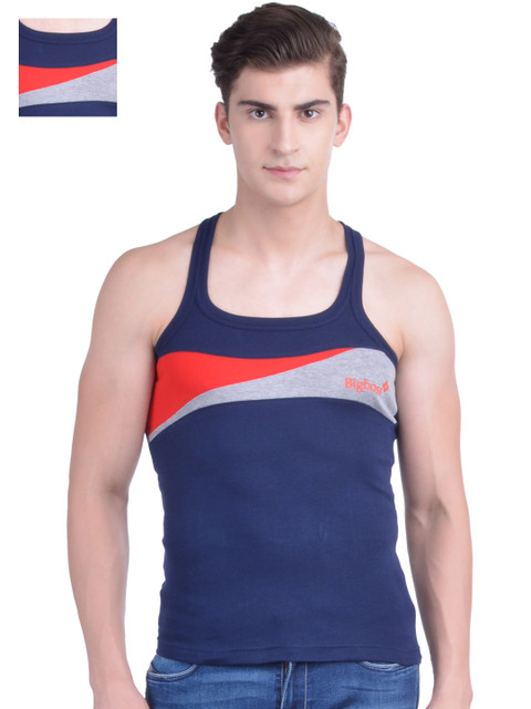 

Dollar Bigboss Blue Pack of 2 Innerwear Vests