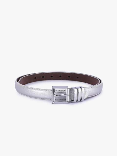 

BuckleUp Women Silver-Toned Belt