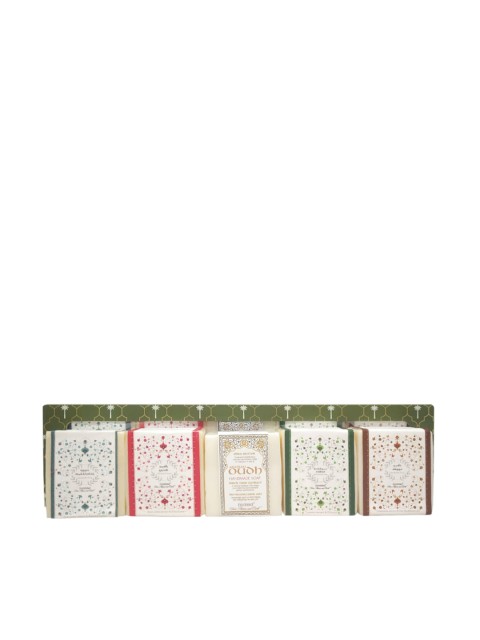 

Nyassa Set of 5 Middle Eastern Collection Vegan & Chemical Free Soaps, White