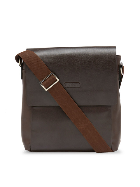 

Bags.R.us Unisex Brown Messenger Sling Bag