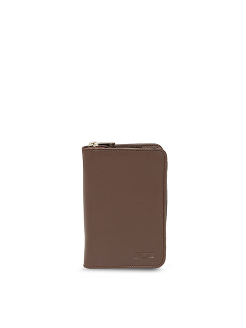 

Bags.R.us Unisex Brown Leather Passport Holder