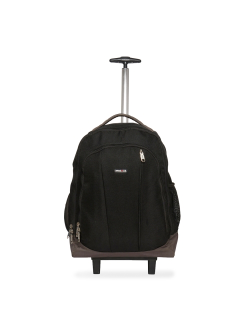 

Bags.R.us Unisex Black Trolley Backpack