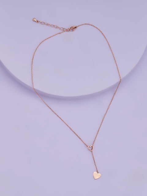 

Kushal's Fashion Jewellery Rose Gold-Plated Chain