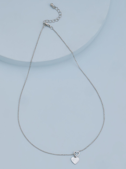 

Kushal's Fashion Jewellery Silver-Toned Rose Gold-Plated Chain