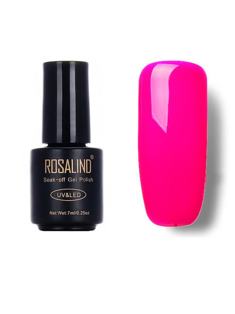 

ROSALIND Long Lasting UV LED Soak-Off Gel Nail Polish - Shade 1476, Pink
