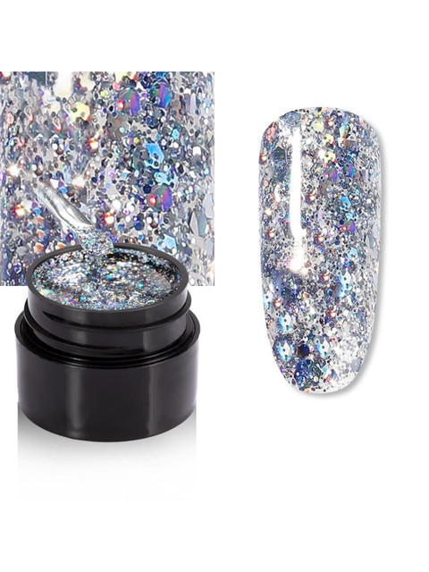 

ROSALIND Shiny Rainbow Gel Nail Polish - A531 5ml, Multi