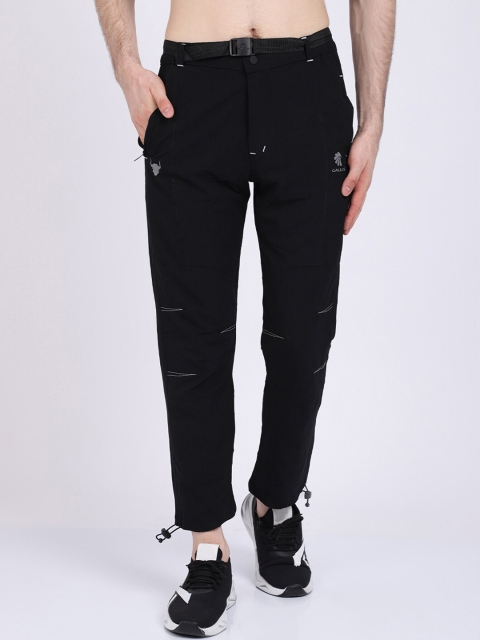 

Gallus Men Black Solid Dry Fit Track Pant