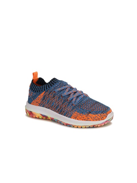 

Bubblegummers Boys Yellow Woven Design Sneakers