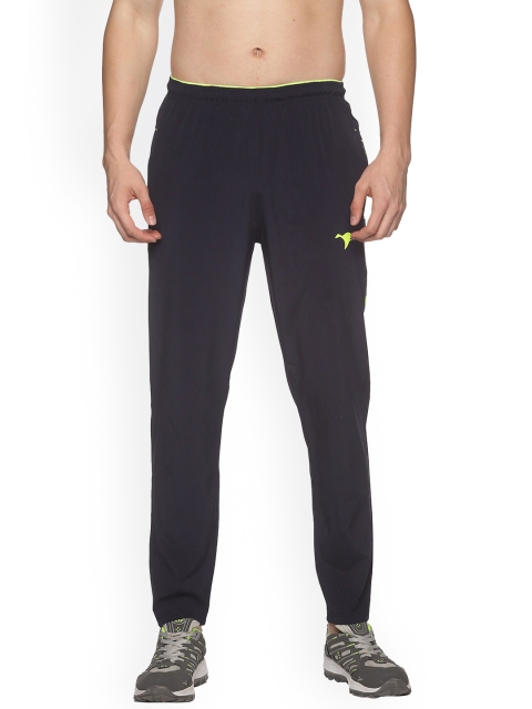 

HPS Sports Men Navy Blue Solid Track Pants