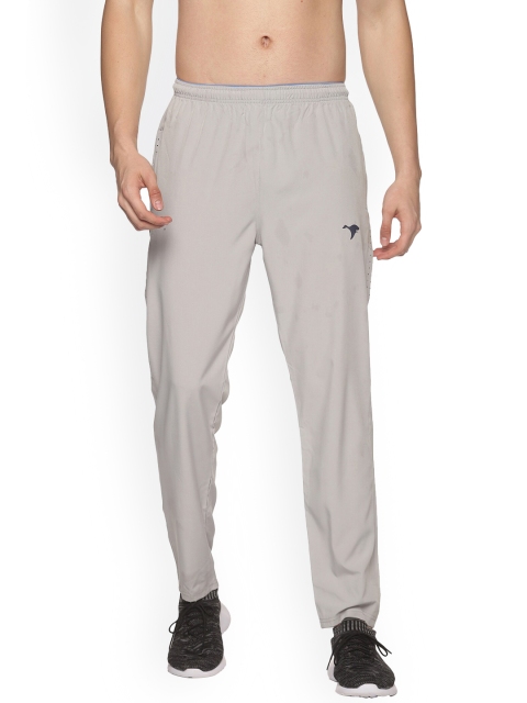 

HPS Sports Men Grey Solid Track Pants