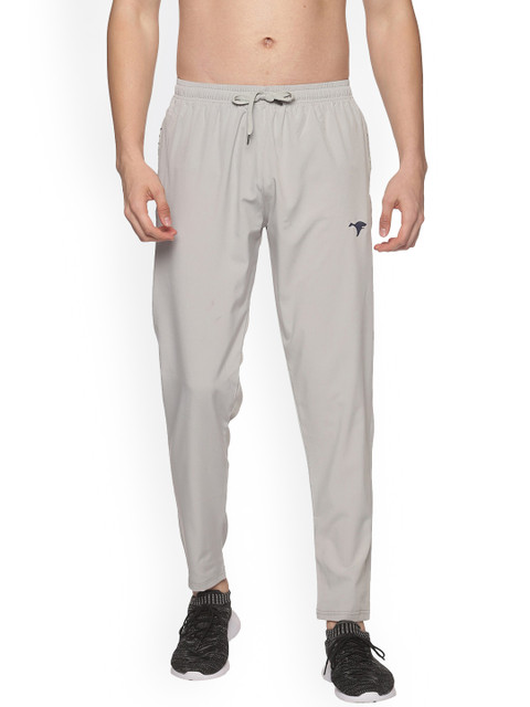 

HPS Sports Men Grey Solid Track Pants