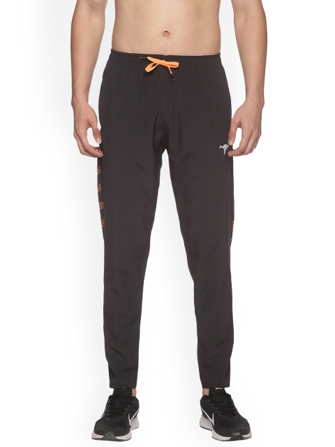 

HPS Sports Men Grey Solid Track Pants