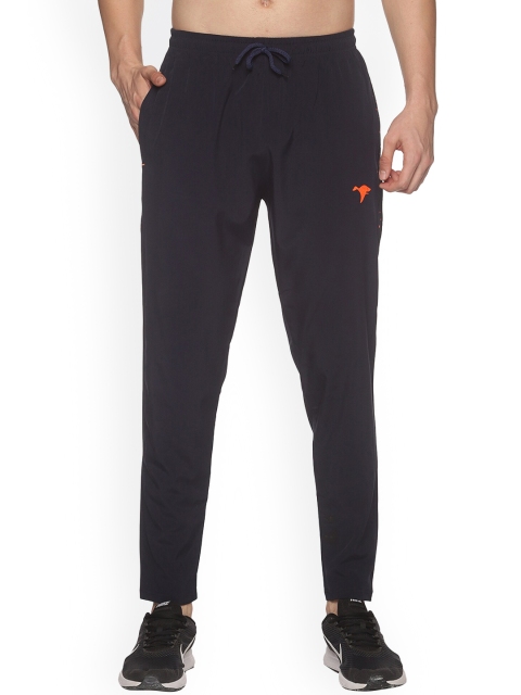

HPS Sports Men Navy Blue Solid Track Pants