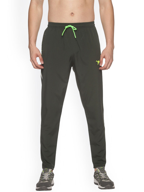 

HPS Sports Men Green Solid Track Pants