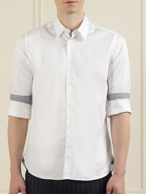 

Ted Baker Men White Slim Fit Casual Shirt