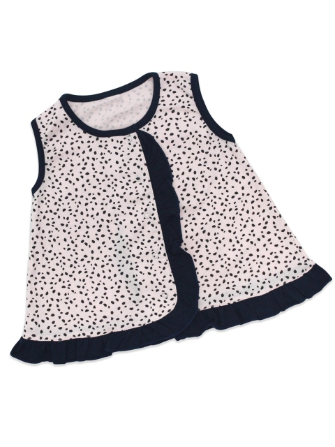 

Born Babies Pink Floral A-Line Dress