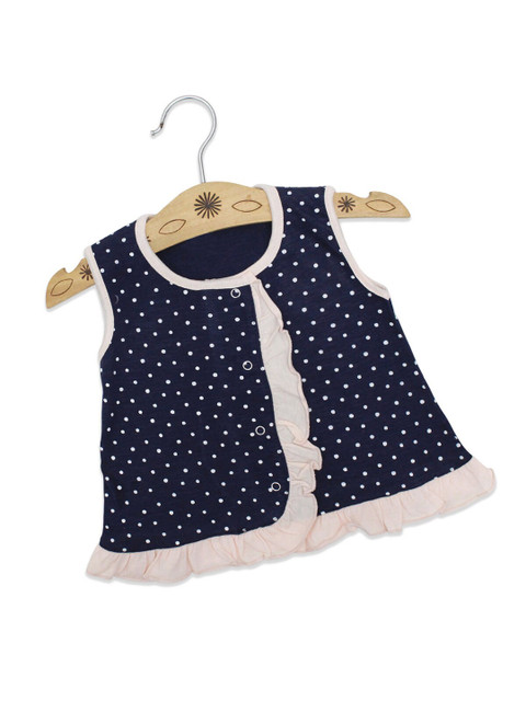 

Born Babies Blue A-Line Dress