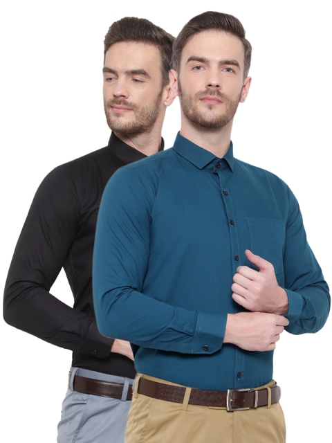 

Srey trends Men Blue Comfort Formal Shirt