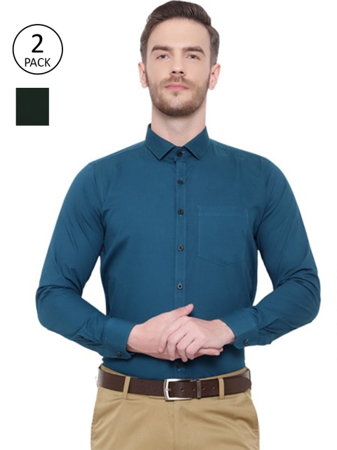 

Srey trends Men Blue Comfort Formal Shirt