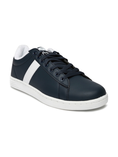 

ALCOTT Men Navy Scarpa Basica Sneakers, Navy blue