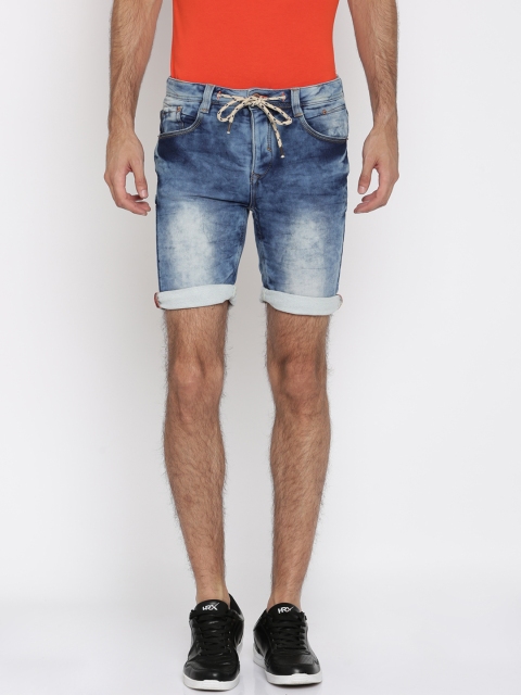 

ALCOTT Blue Washed Denim Shorts