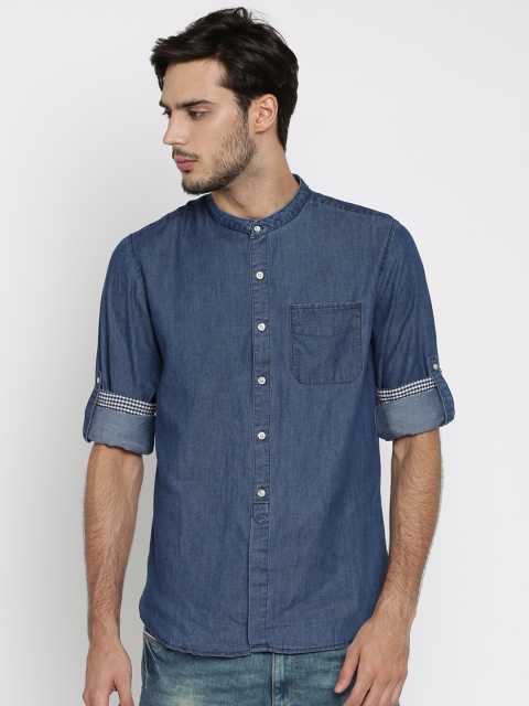 

ALCOTT Blue Denim Casual Shirt