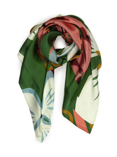 

Ted Baker Women Black Printed Cotton Scarf