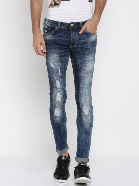 

ALCOTT Men Blue Super Skinny Fit Stretchable Jeans