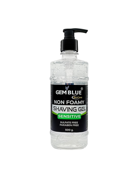 

GEMBLUE BioCare Sensitive Non Foamy Shaving Gel for Men 500 gm, Na