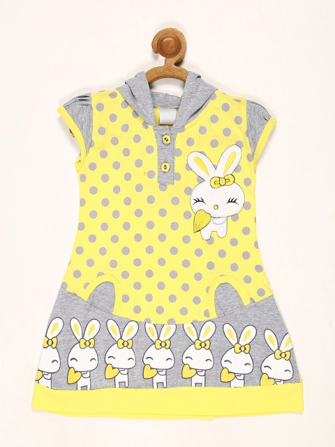 

V2 Value & Variety Yellow & Grey Dress