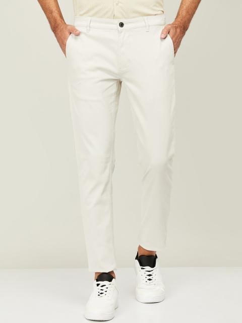 

Fame Forever by Lifestyle Men Grey Slim Fit Cotton Trousers