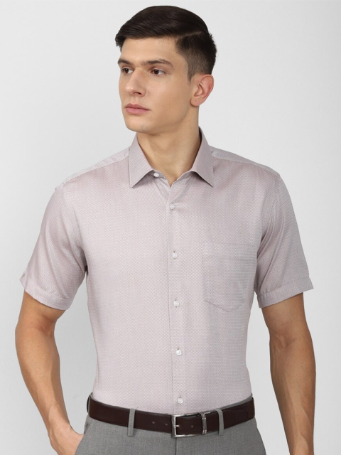 

Van Heusen Men Grey Formal Shirt