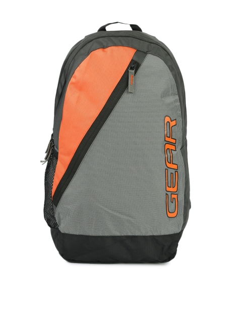 

Gear Unisex Grey Backpack