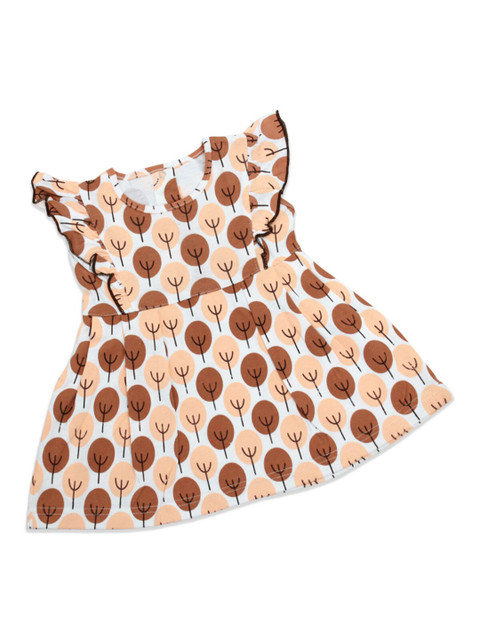 

Born Babies Brown A-Line Dress