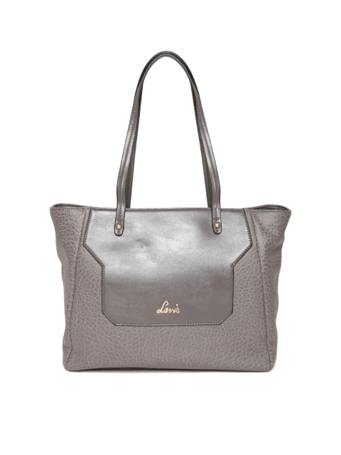 

Lavie Grey Textured Shoulder Bag