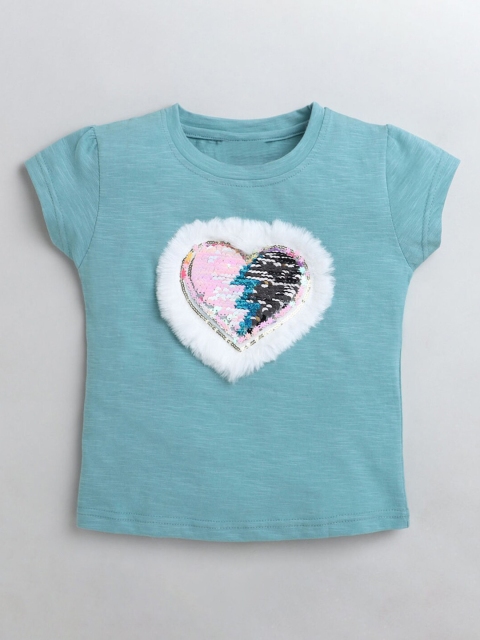 

Hopscotch Girls Green T-shirt