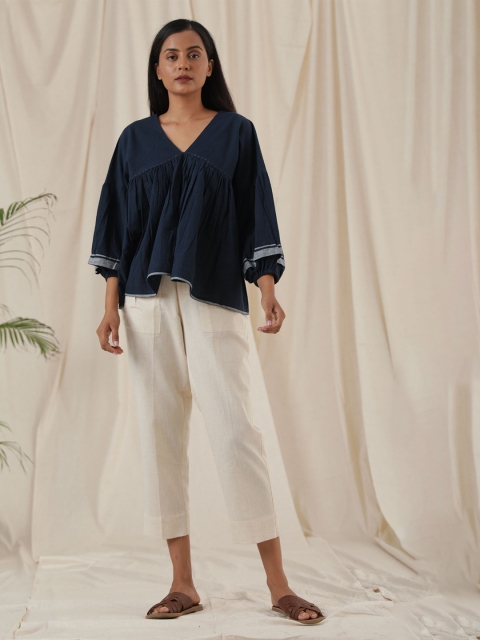 

the kaatn trail Blue Solid Top