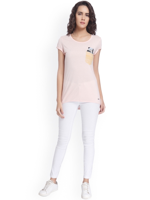 

Vero Moda Women Peach Top